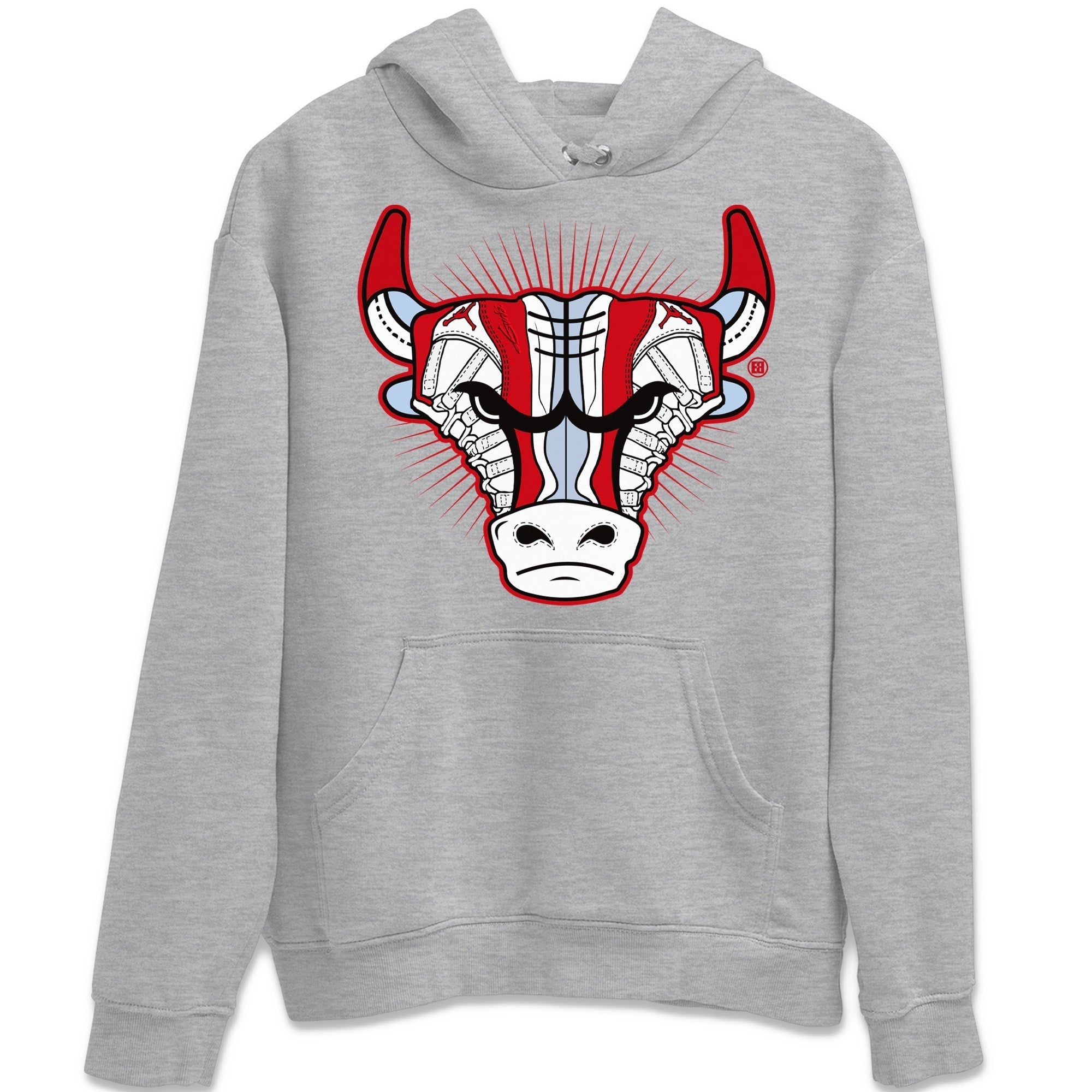 snkmatch Bull Head Unisex Tops - Air Jordan 11 Cherry