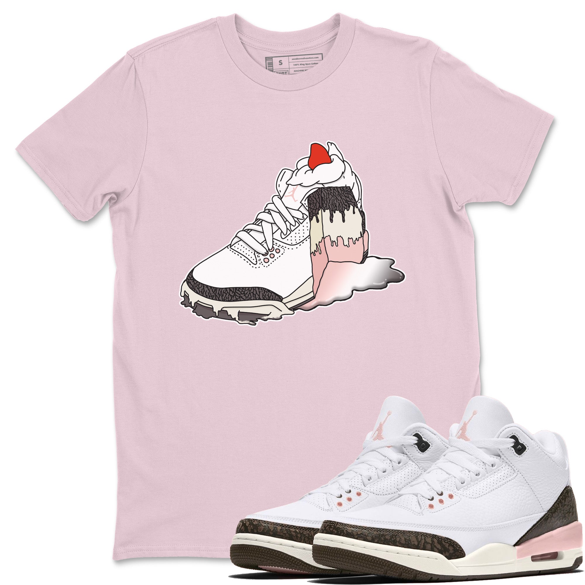 snkmatch Cake Unisex Tops - Air Jordan 3 Atmosphere