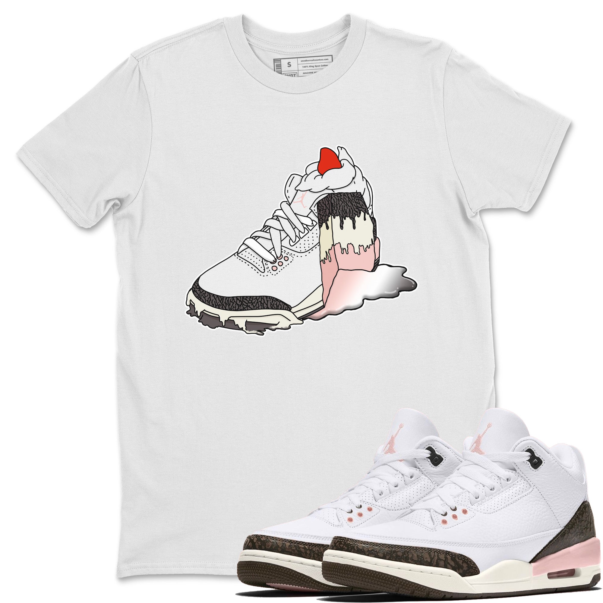 snkmatch Cake Unisex Tops - Air Jordan 3 Atmosphere