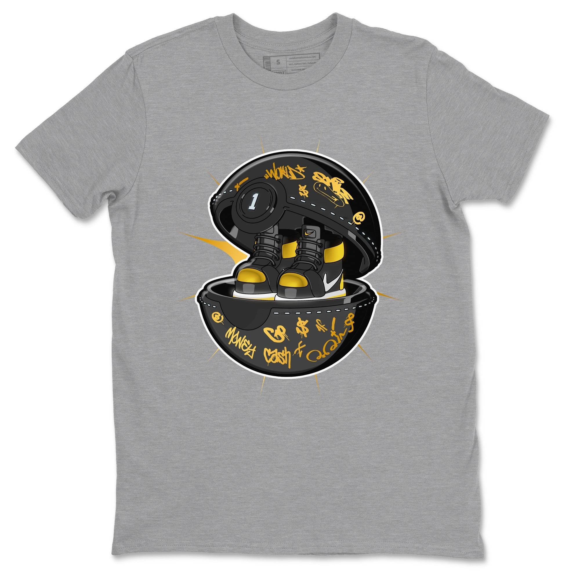 snkmatch Capsule snkmatch Tees - Air Jordan 1 Black Metallic Gold