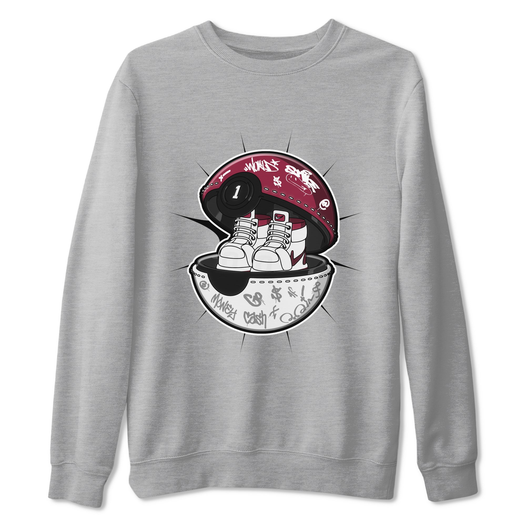 snkmatch Capsule snkmatch Tee - Air Jordan 1 Metallic Burgundy