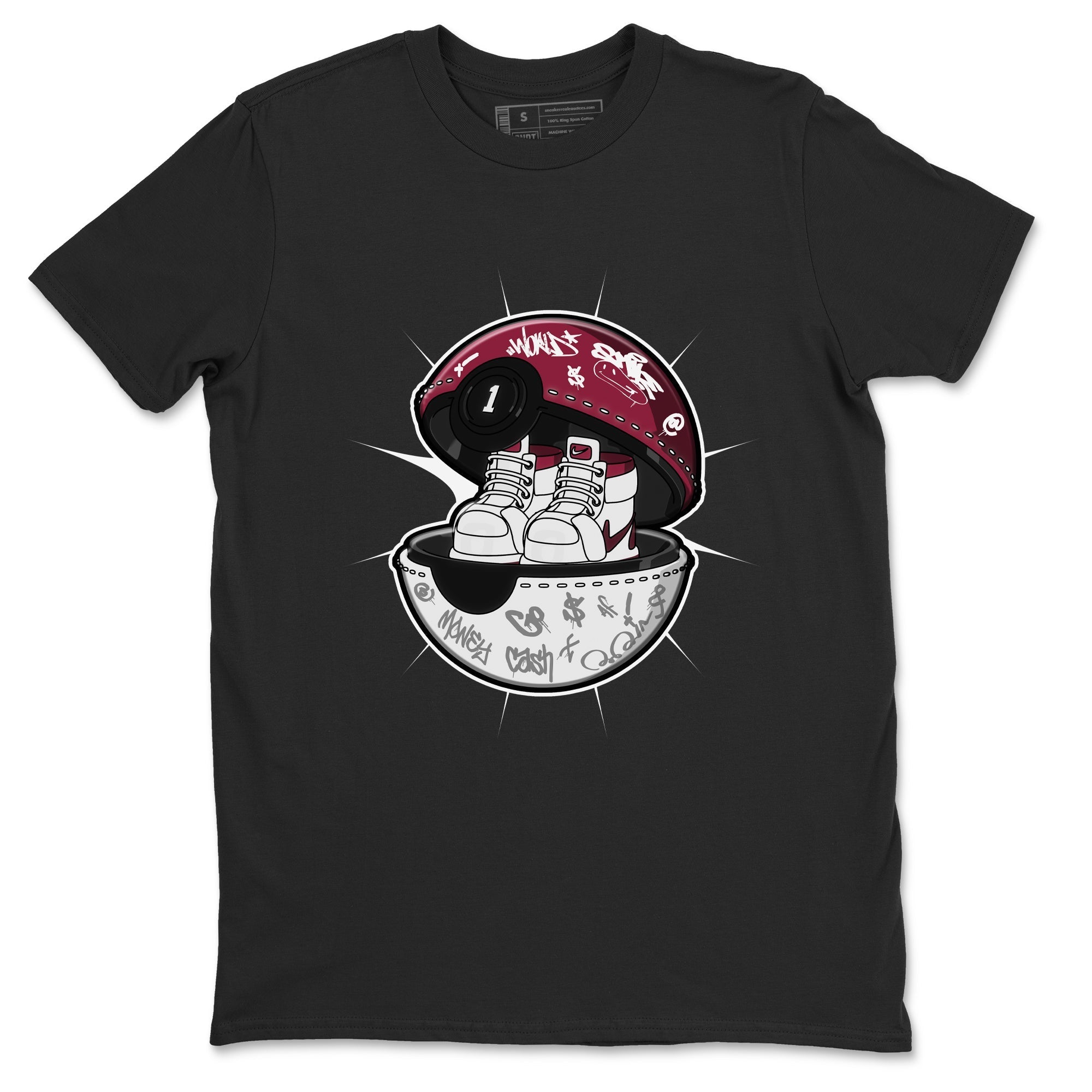 snkmatch Capsule snkmatch Tee - Air Jordan 1 Metallic Burgundy