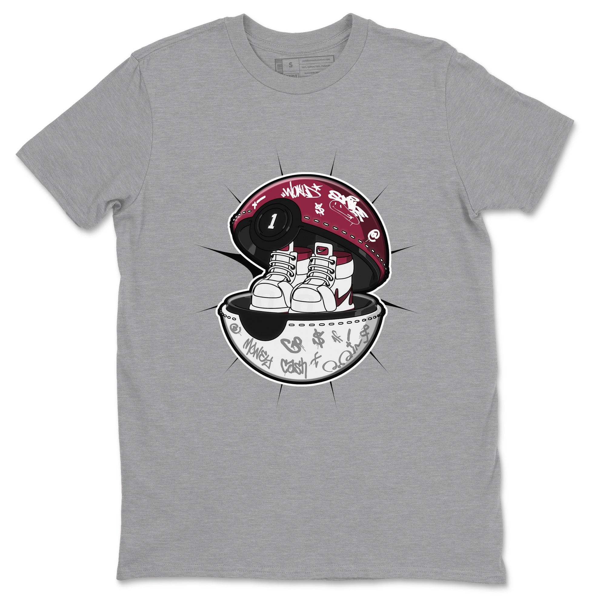 snkmatch Capsule snkmatch Tee - Air Jordan 1 Metallic Burgundy