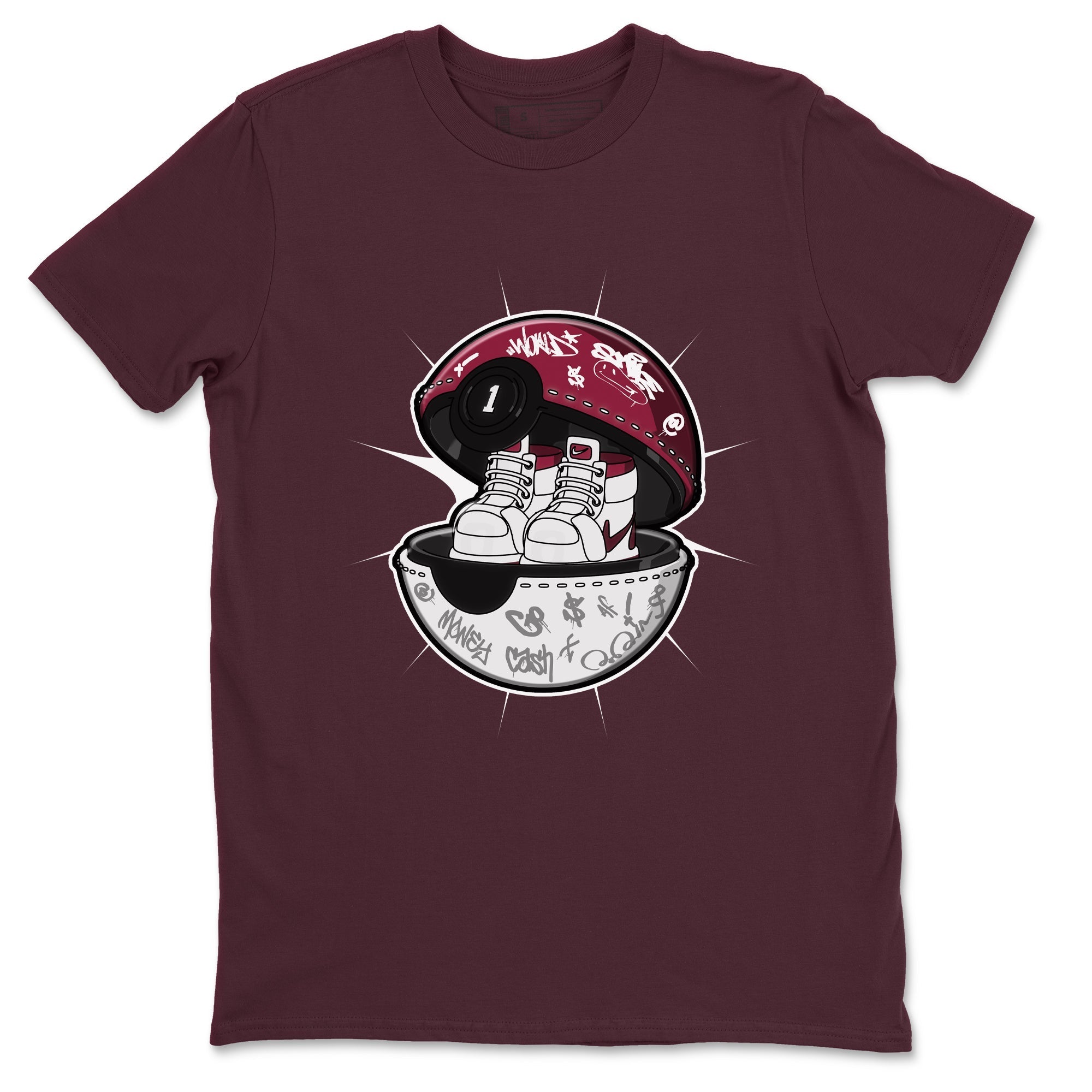 snkmatch Capsule snkmatch Tee - Air Jordan 1 Metallic Burgundy