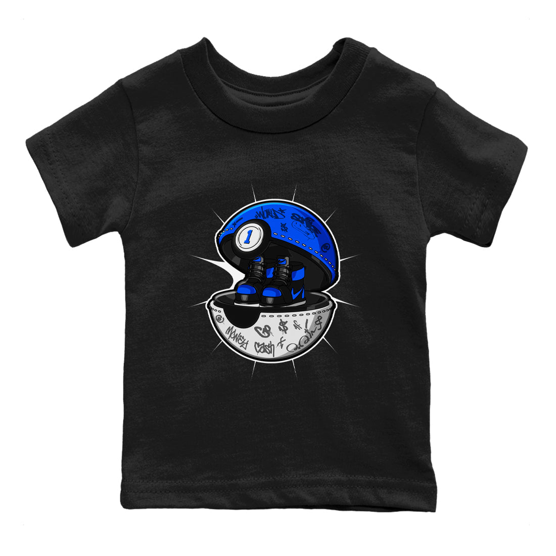 snkmatch Capsule snkmatch Tee Kids - Air Jordan 1 Royal Reimagined