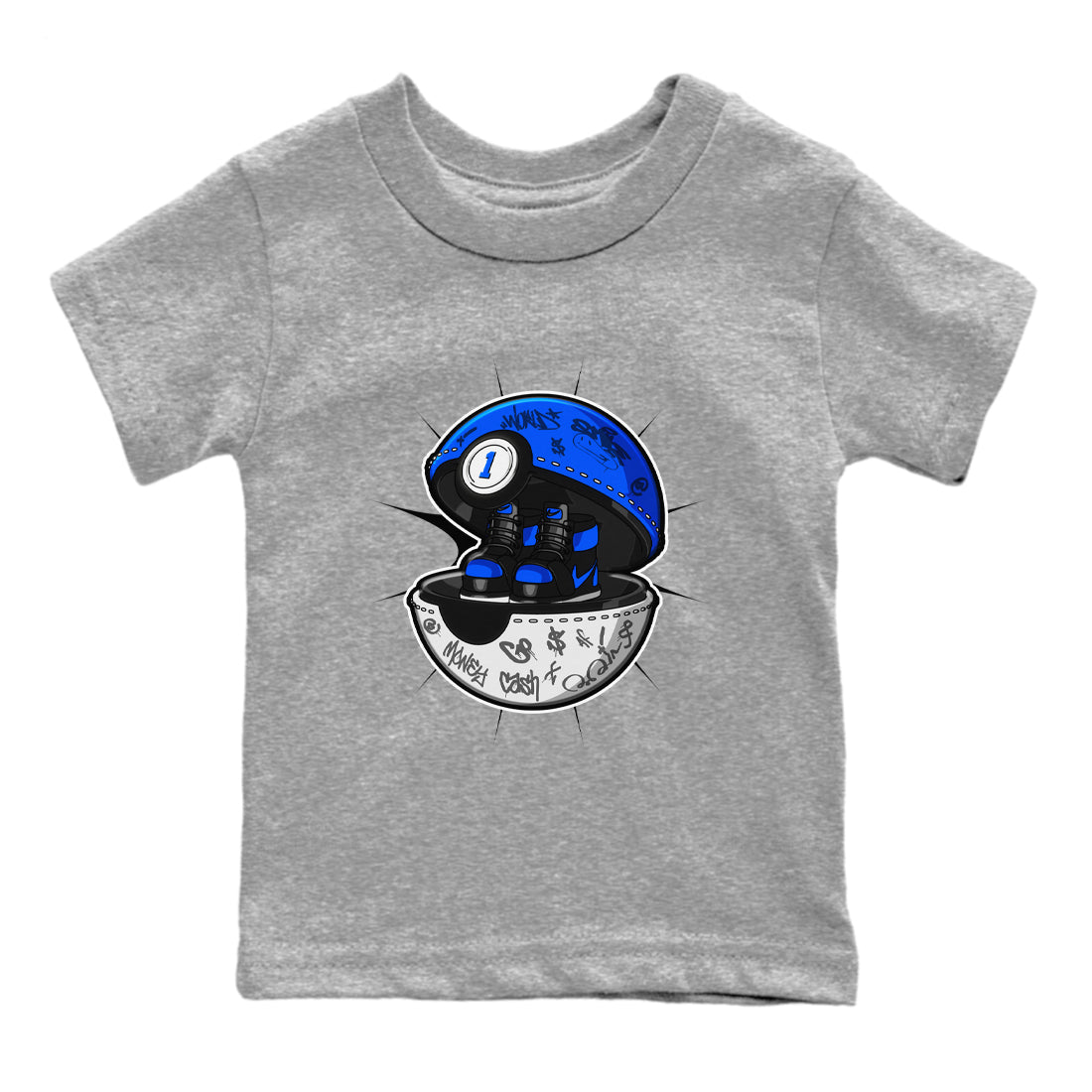 snkmatch Capsule snkmatch Tee Kids - Air Jordan 1 Royal Reimagined