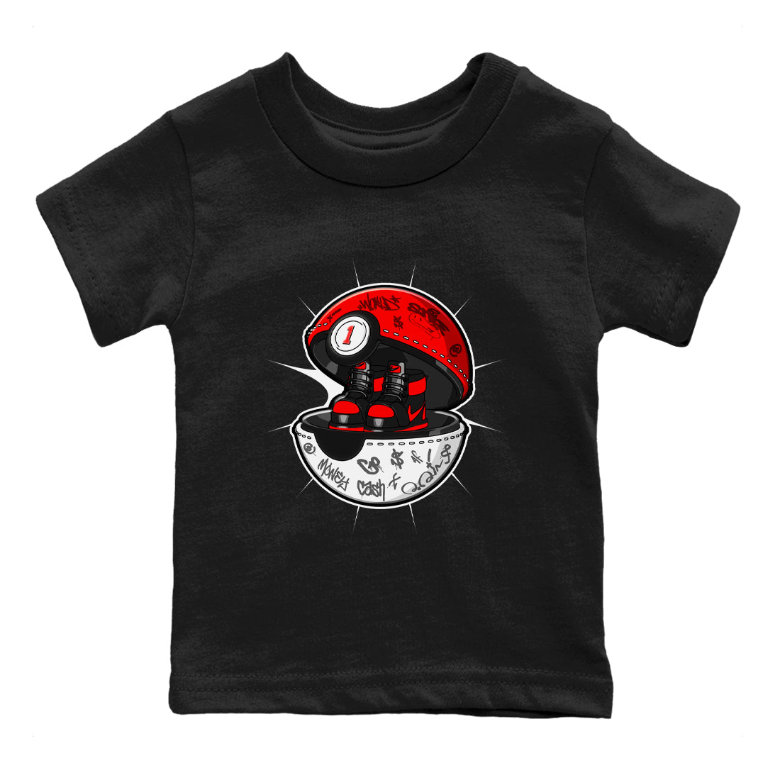 snkmatch Capsule snkmatch Tee Kids - Air Jordan 1 Satin Bred