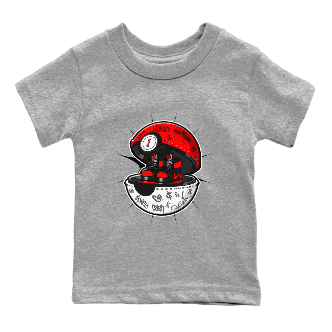 snkmatch Capsule snkmatch Tee Kids - Air Jordan 1 Satin Bred