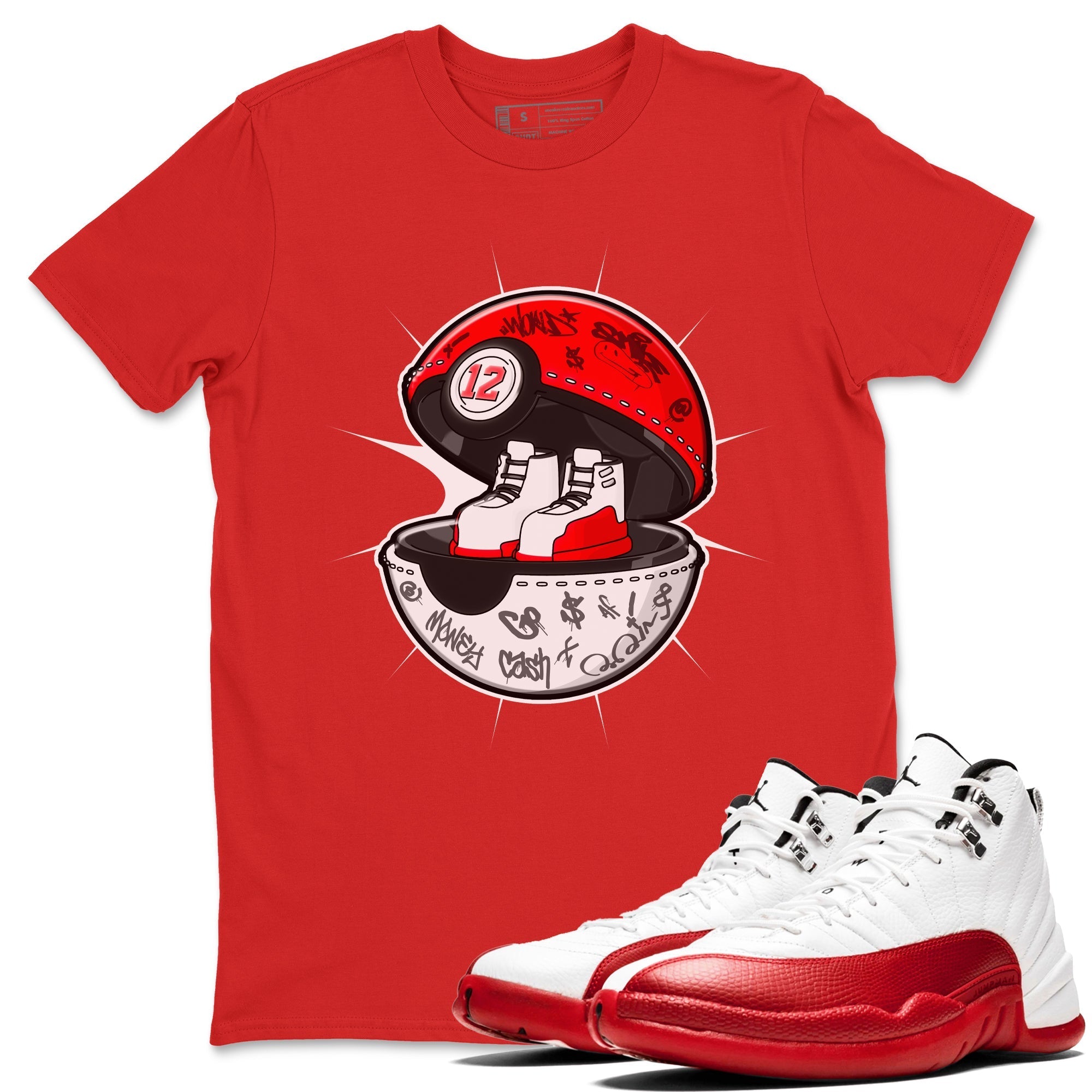 snkmatch Capsule snkmatch Tee - Air Jordan 12 Cherry