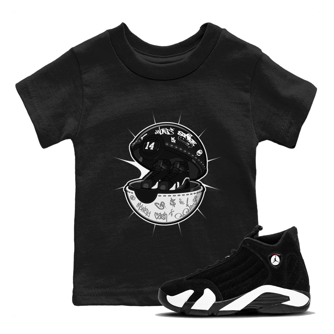 snkmatch Capsule snkmatch Tee Kids - Air Jordan 14 Panda