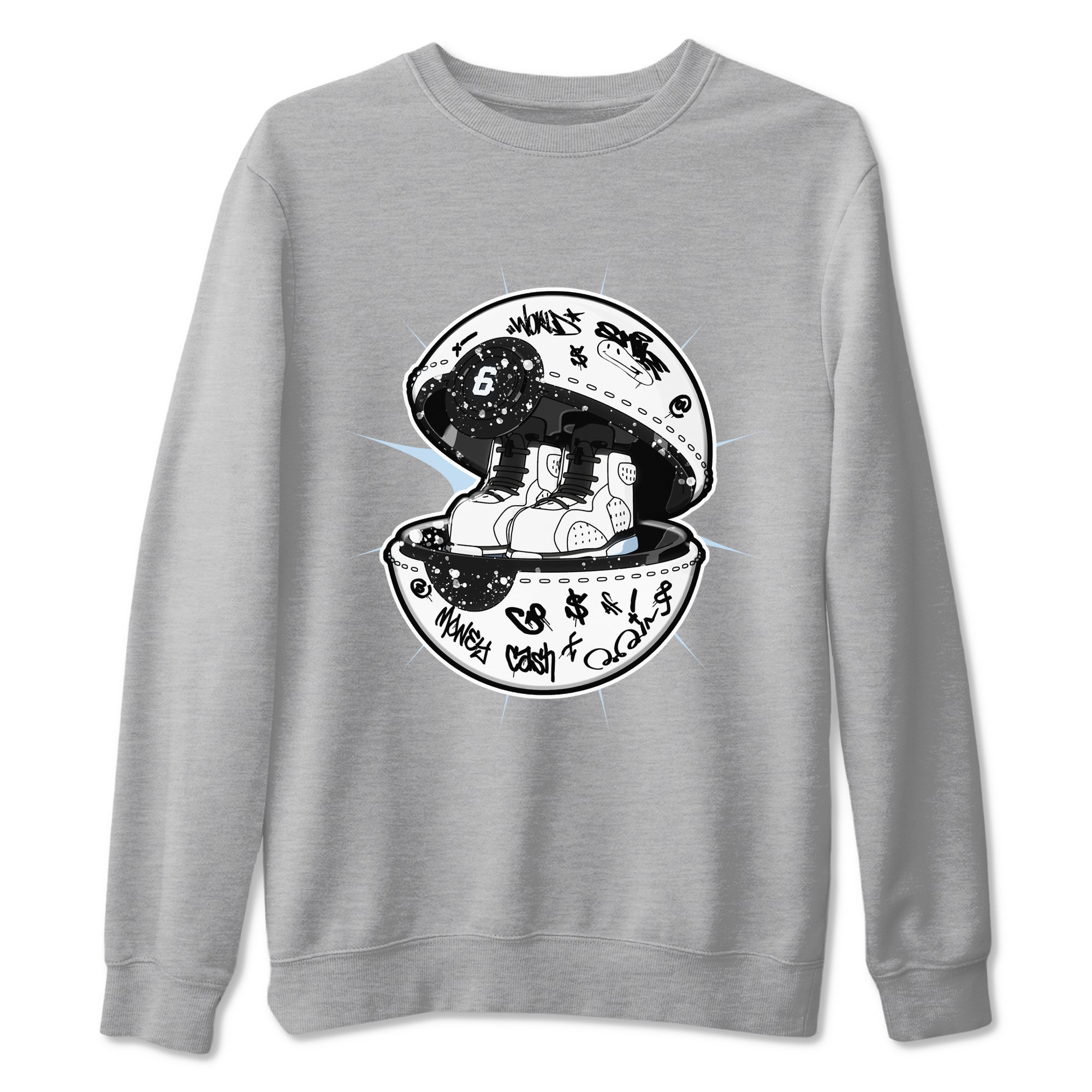 snkmatch Capsule snkmatch Tees - Air Jordan 6 White Black