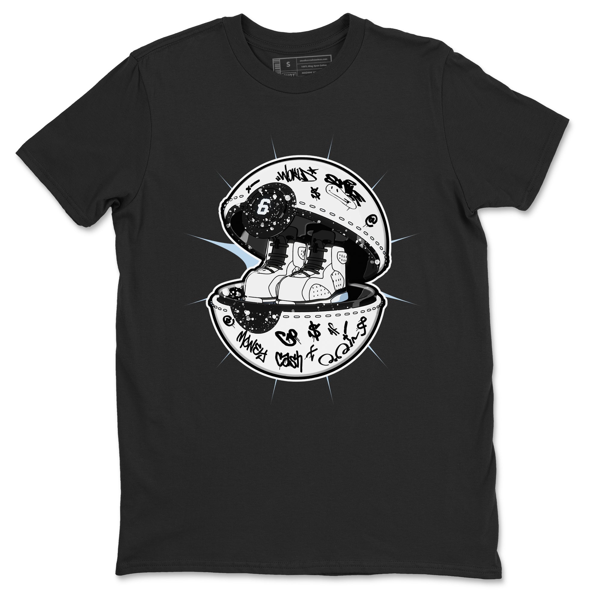 snkmatch Capsule snkmatch Tees - Air Jordan 6 White Black
