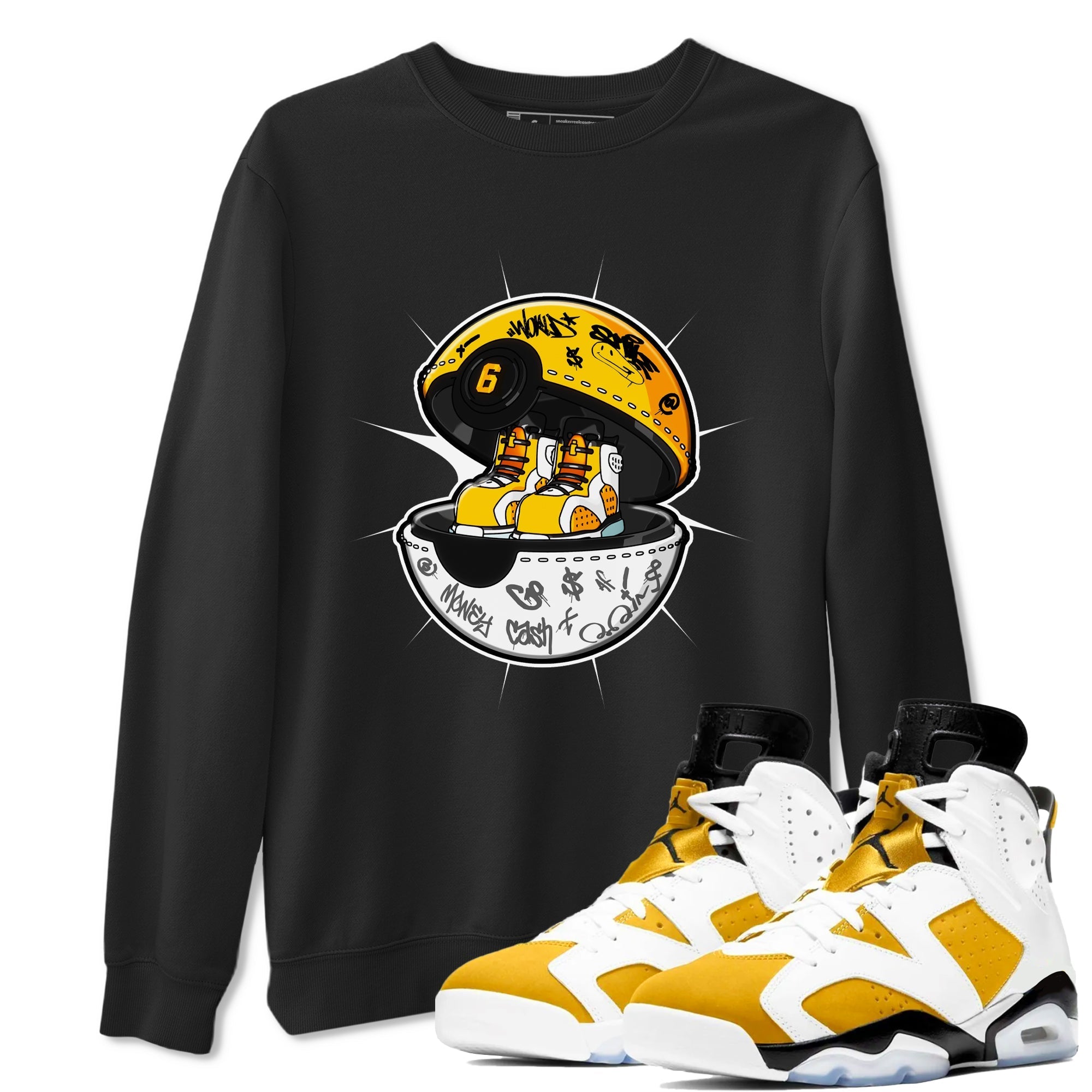 snkmatch Capsule snkmatch Tee - Air Jordan 6 Yellow Ochre