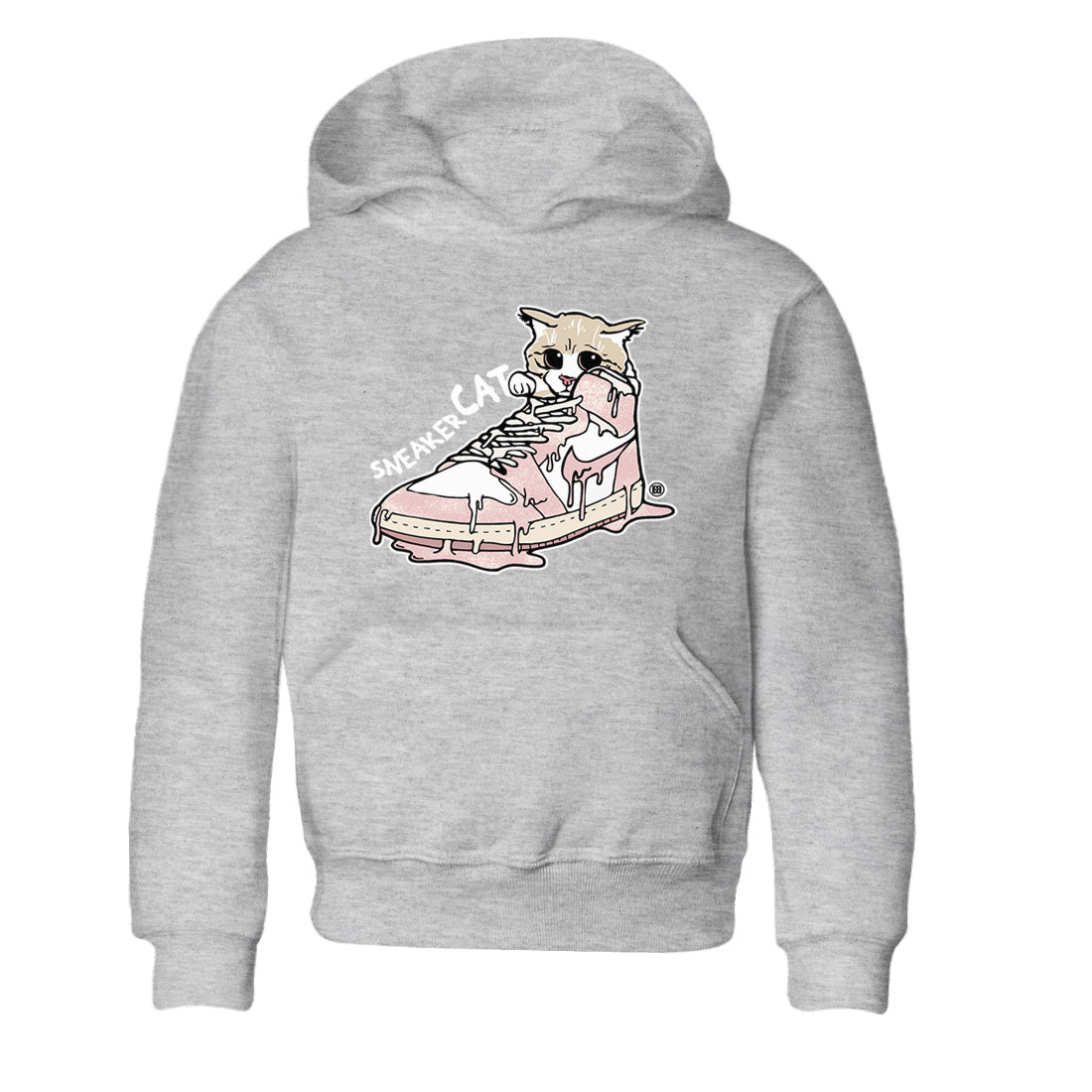 snkmatch Cat Kids Tops - Air Jordan 1 Washed Pink