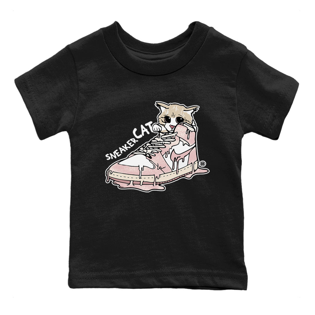 snkmatch Cat Kids Tops - Air Jordan 1 Washed Pink