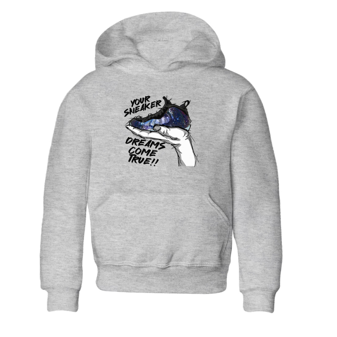 snkmatch Dreams snkmatch Tees Kids - Air Foamposite One Galaxy