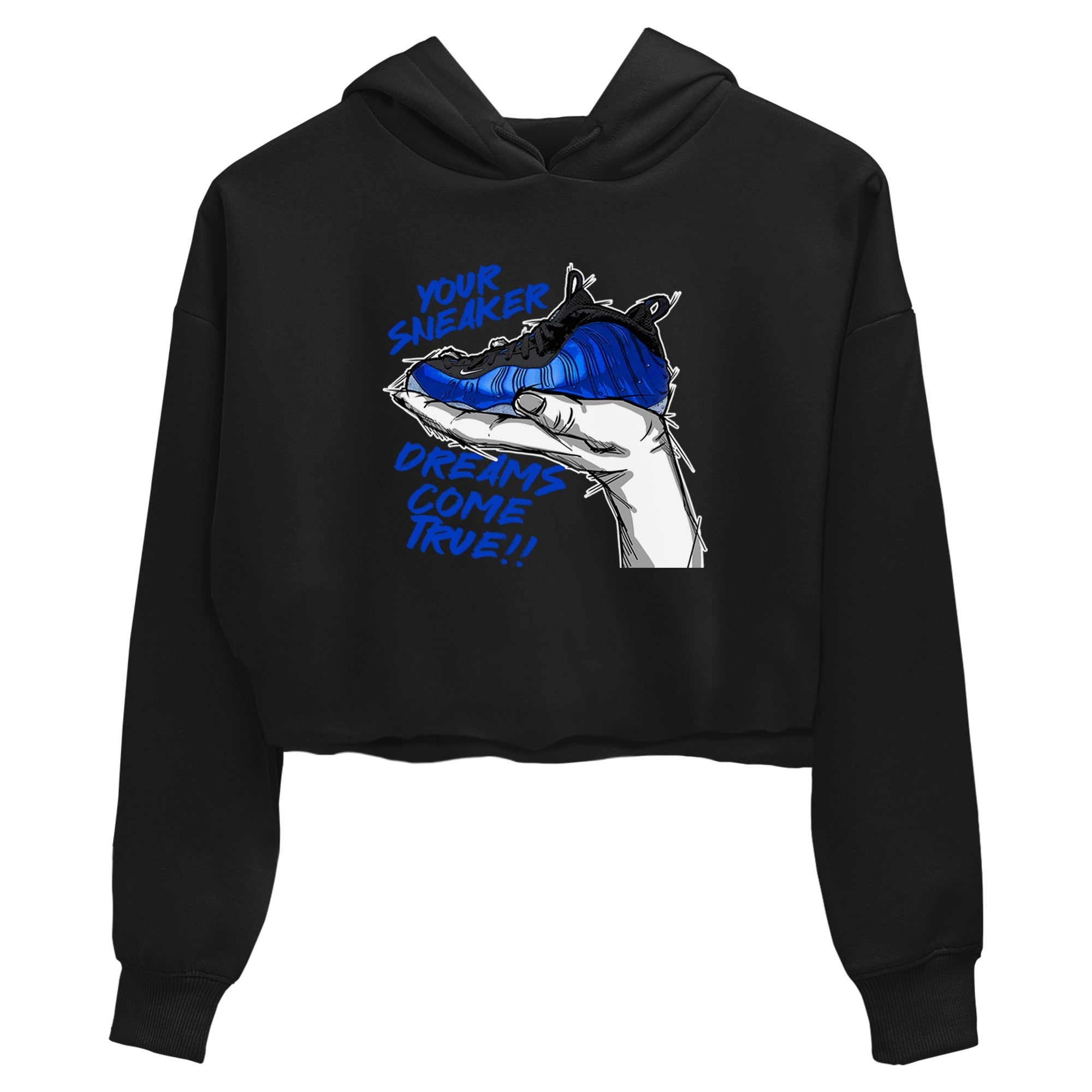 snkmatch Dreams snkmatch Women's Top - Air Foamposite One Royal