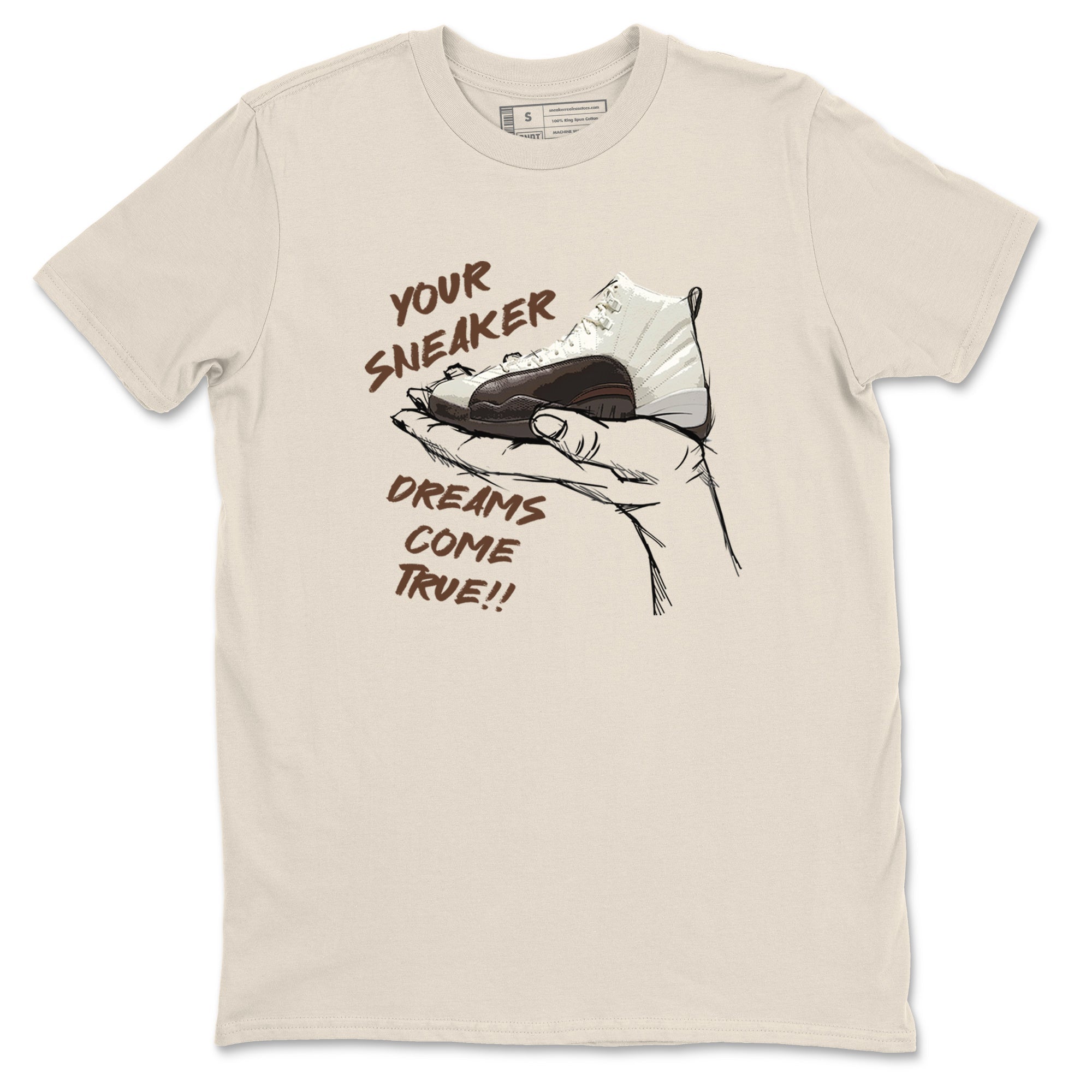 snkmatch Dreams snkmatch Tees - Air Jordan 12 Baroque Brown