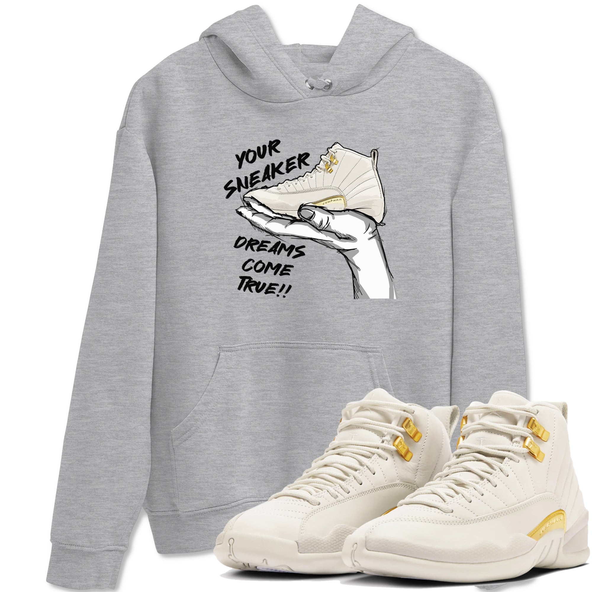 snkmatch Dreams snkmatch Tees - Air Jordan 12 Phantom