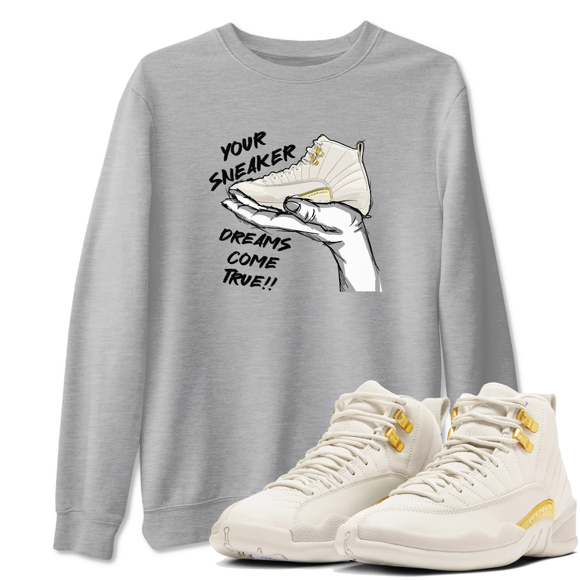 snkmatch Dreams snkmatch Tees - Air Jordan 12 Phantom