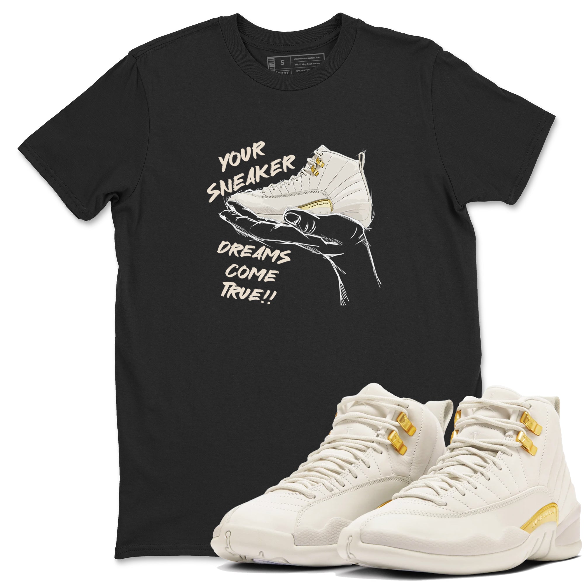 snkmatch Dreams snkmatch Tees - Air Jordan 12 Phantom