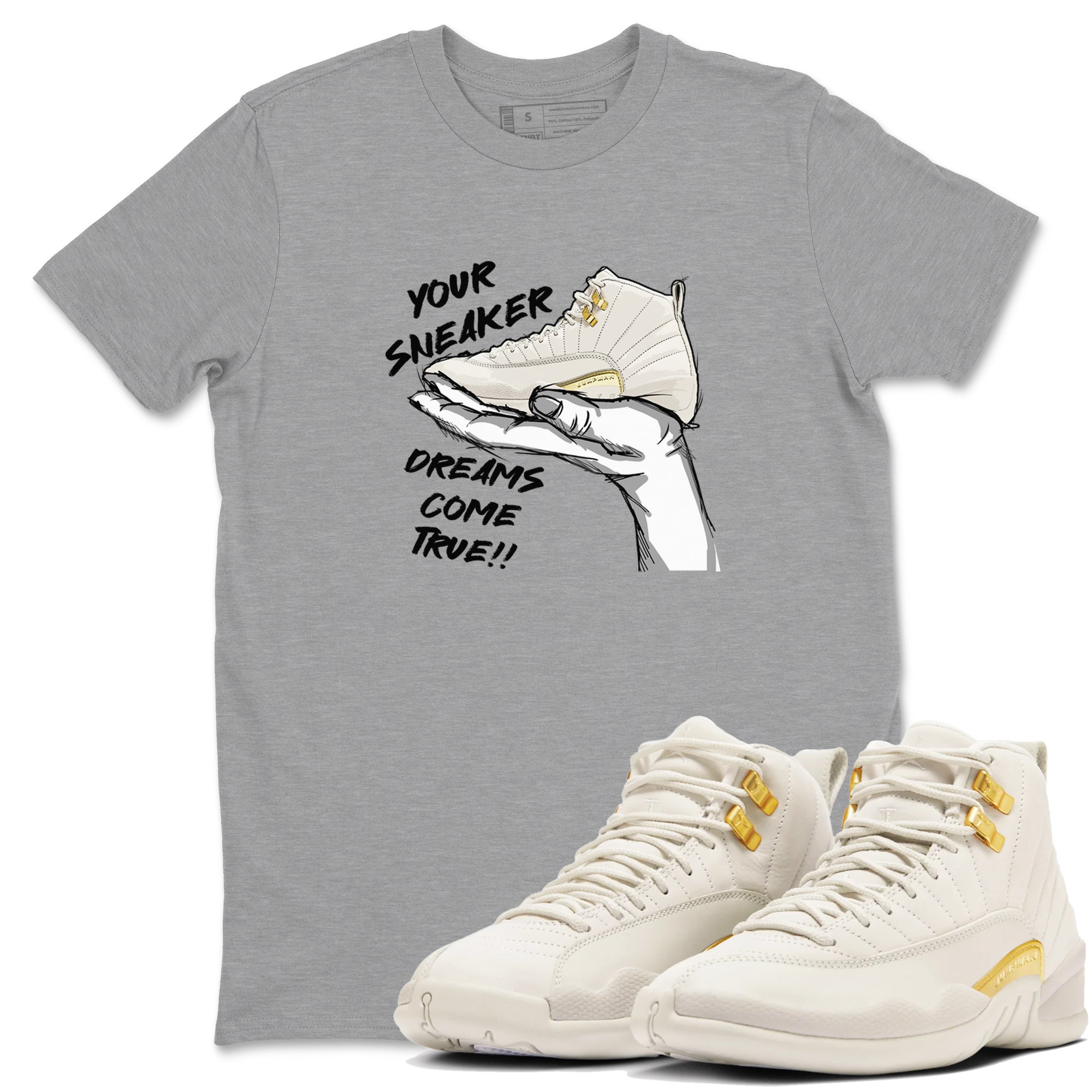 snkmatch Dreams snkmatch Tees - Air Jordan 12 Phantom