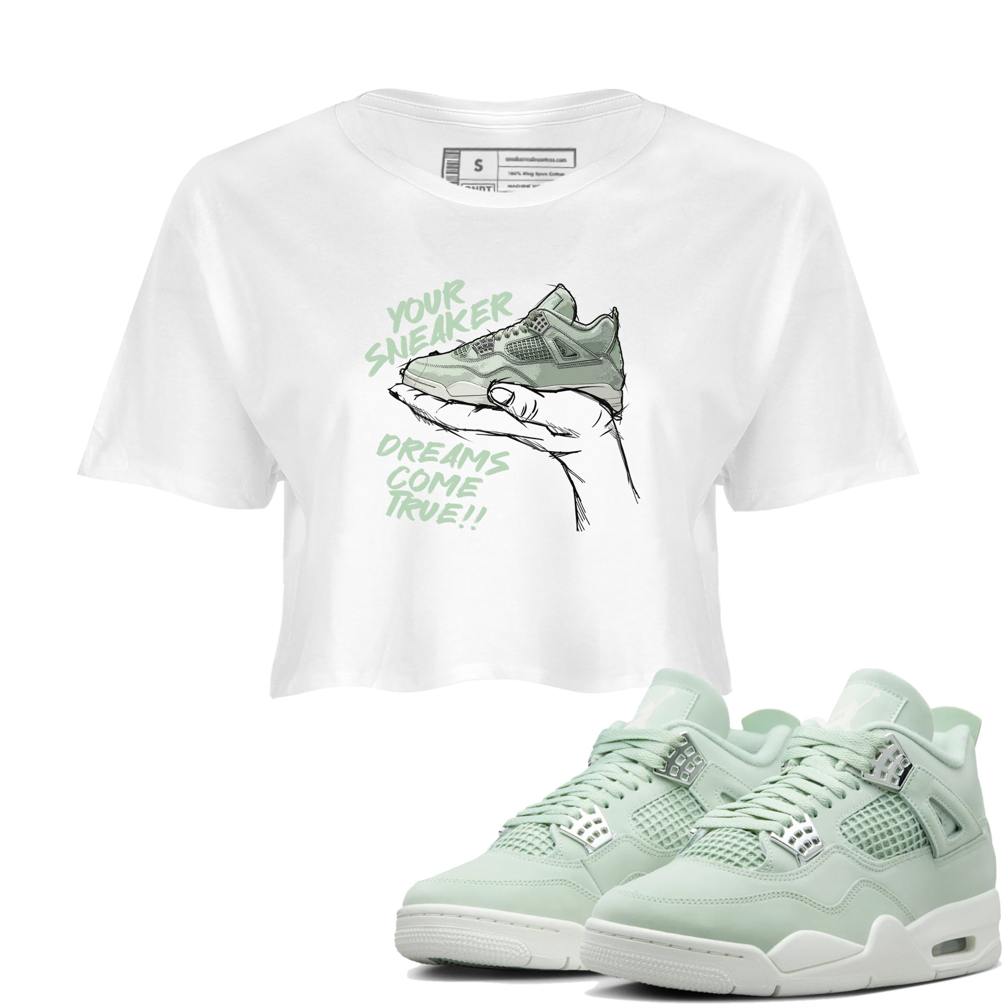 snkmatch Dreams snkmatch Women's Top - Air Jordan 4 Abundance