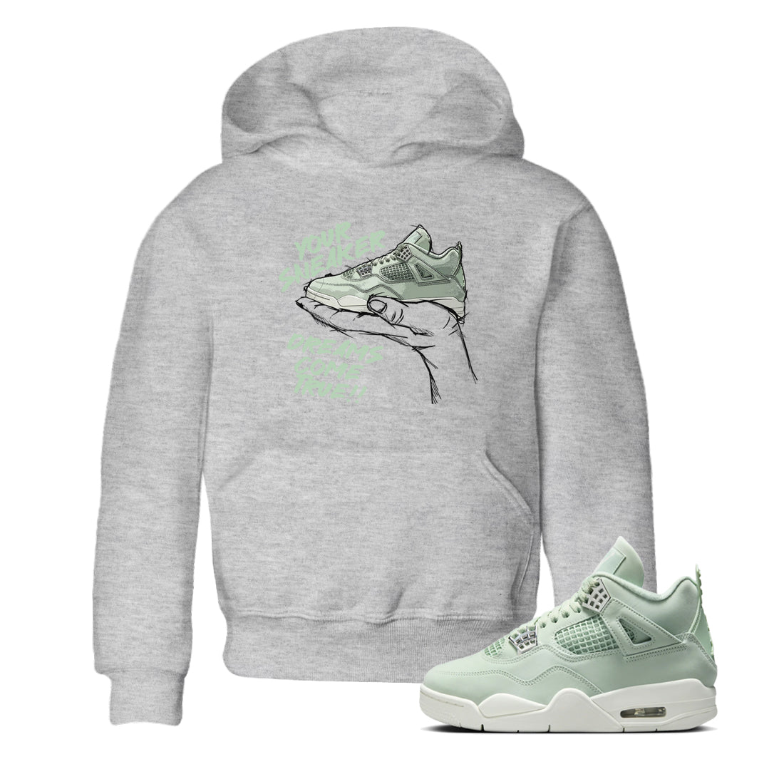 snkmatch Dreams snkmatch Tees Kids - Air Jordan 4 Abundance