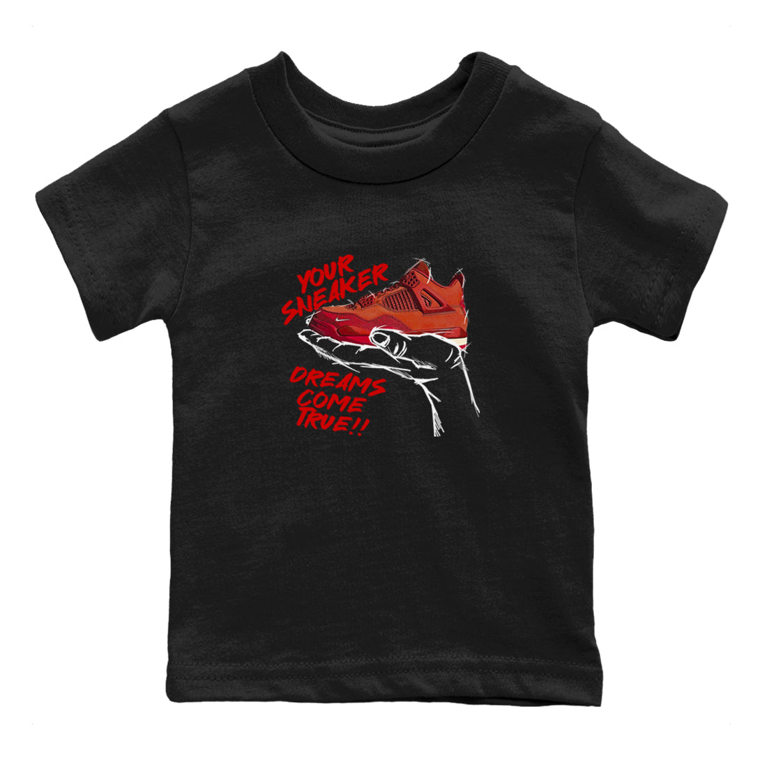 snkmatch Dreams snkmatch Tees Kids - Air Jordan 4 Brick By Brick