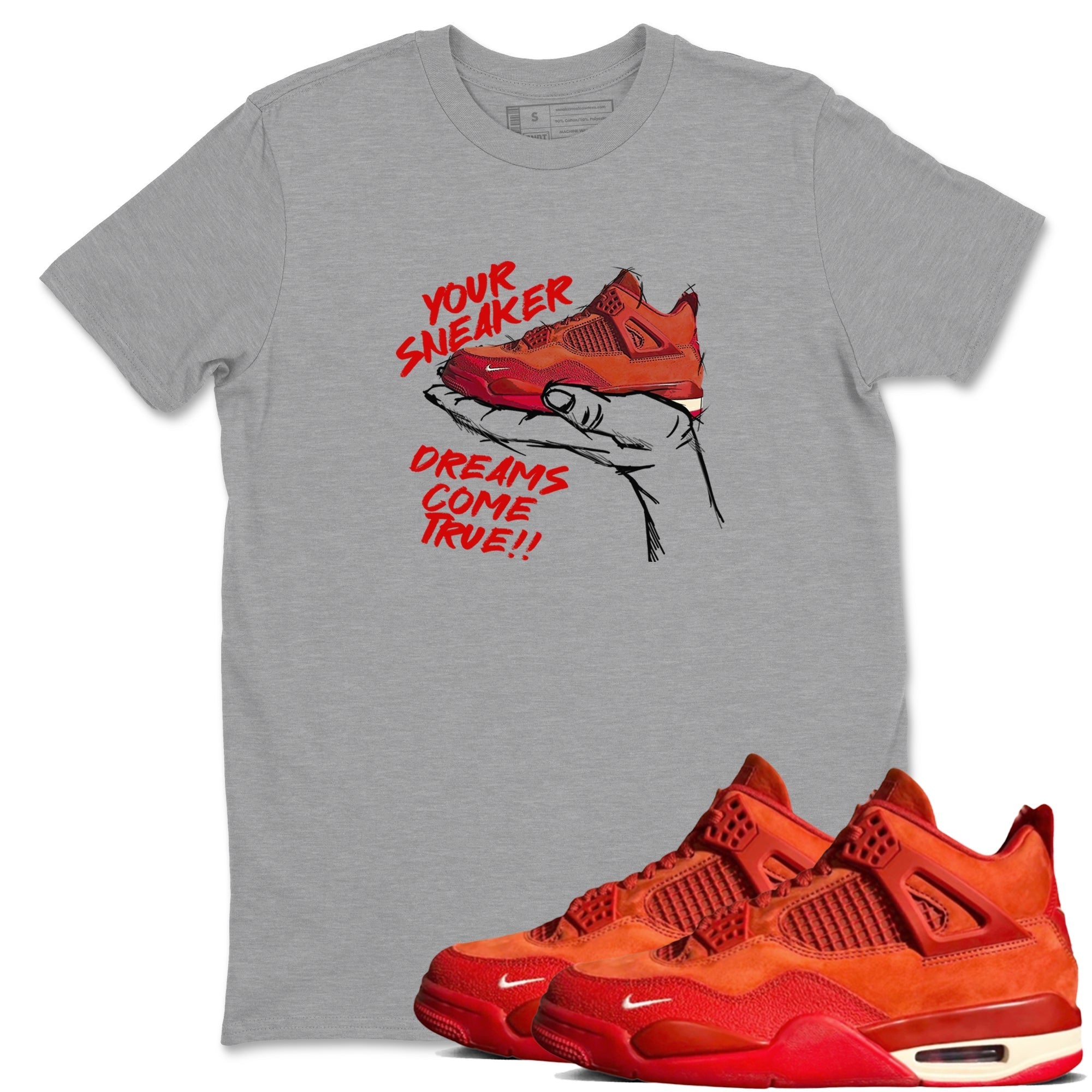 snkmatch Dreams snkmatch Tees - Air Jordan 4 Brick By Brick
