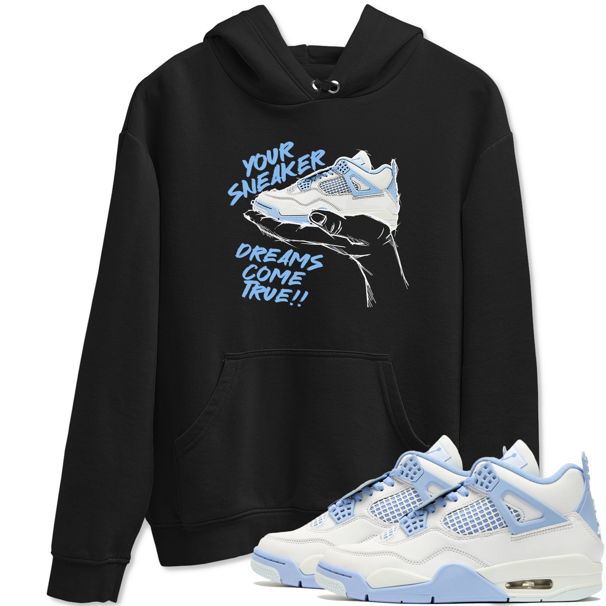 snkmatch Dreams snkmatch Tees - Air Jordan 4 Forget Me Not