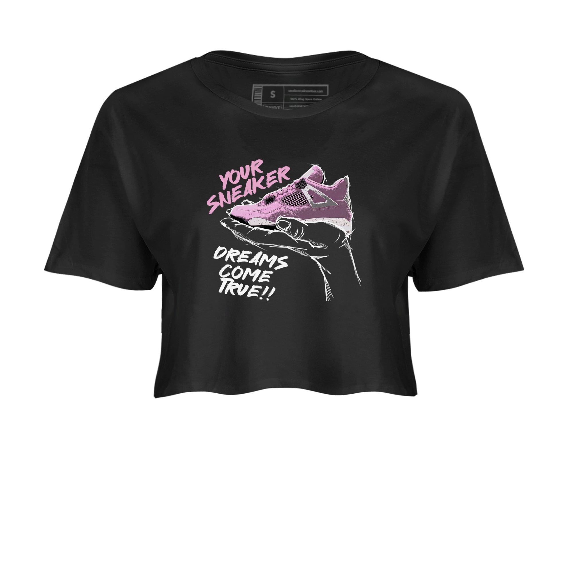 snkmatch Dreams snkmatch Women's Top - Air Jordan 4 Orchid