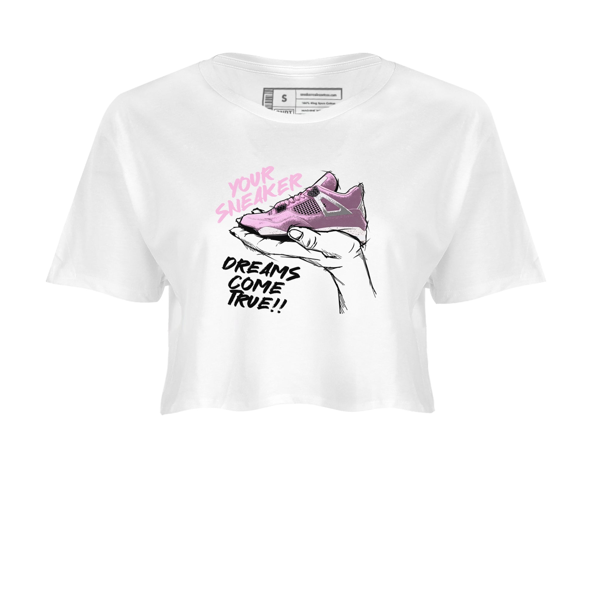 snkmatch Dreams snkmatch Women's Top - Air Jordan 4 Orchid