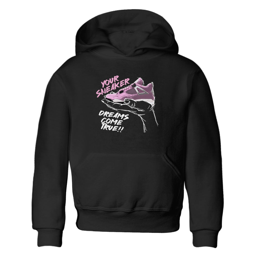 snkmatch Dreams snkmatch Tees Kids - Air Jordan 4 Orchid