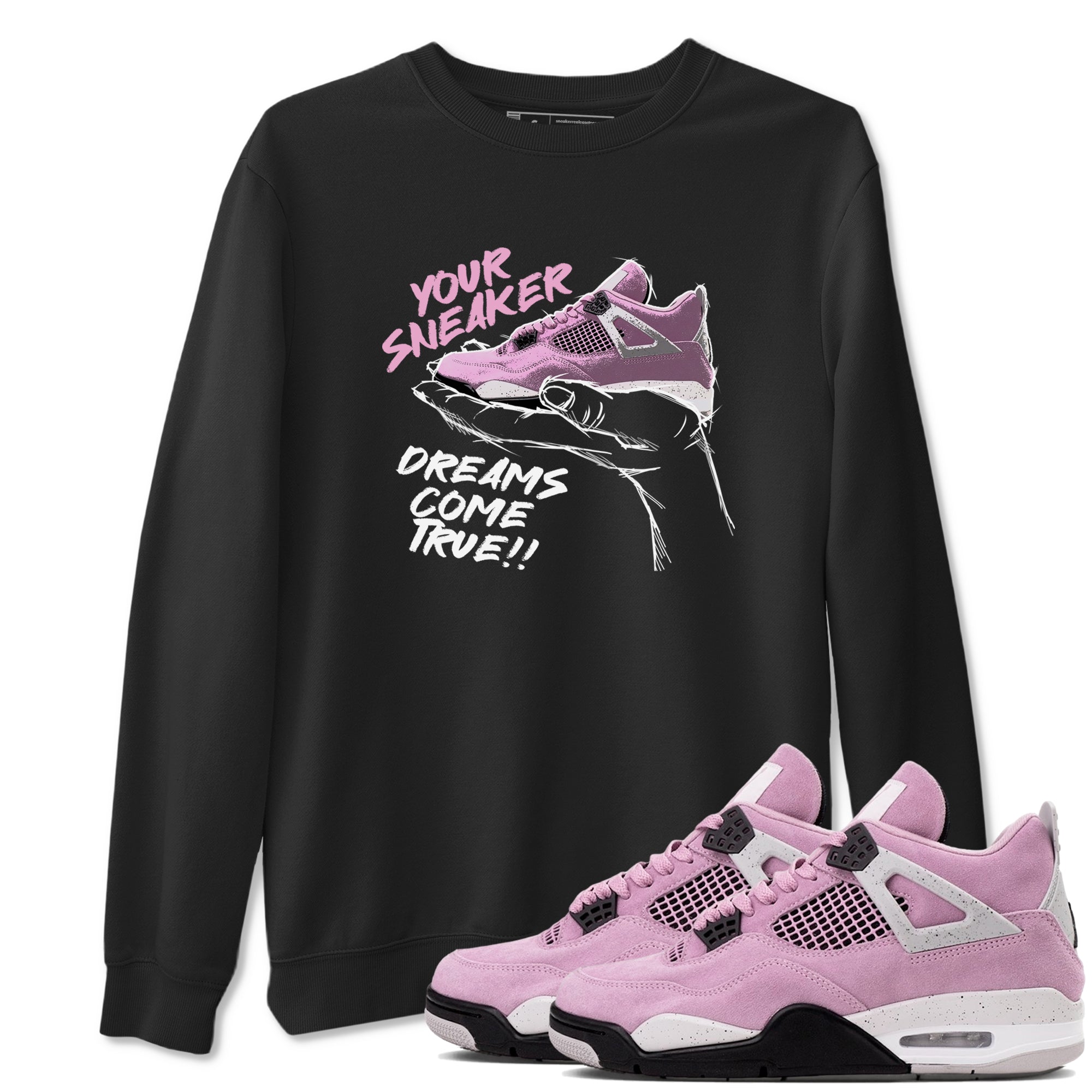 snkmatch Dreams snkmatch Tees - Air Jordan 4 Orchid