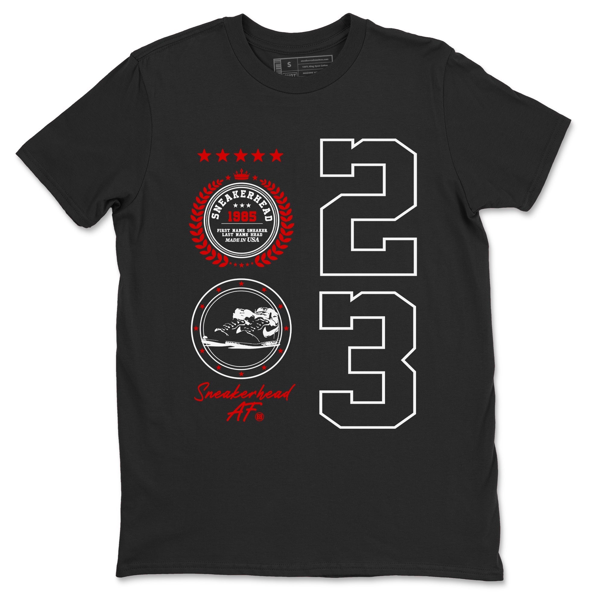 snkmatch Emblem snkmatch Tees - Air Jordan 1 Black Toe Reimagined