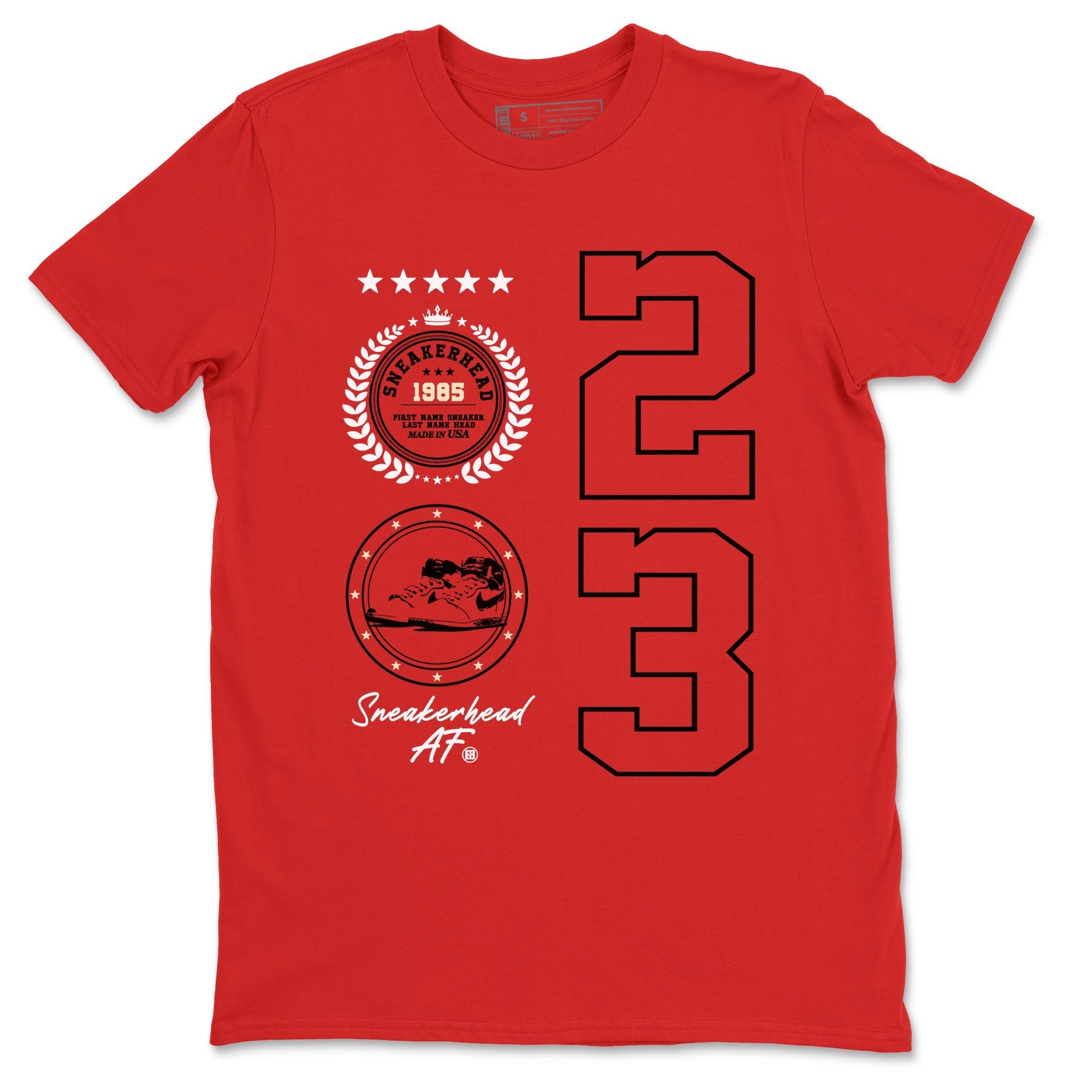 snkmatch Emblem snkmatch Tees - Air Jordan 1 Black Toe Reimagined