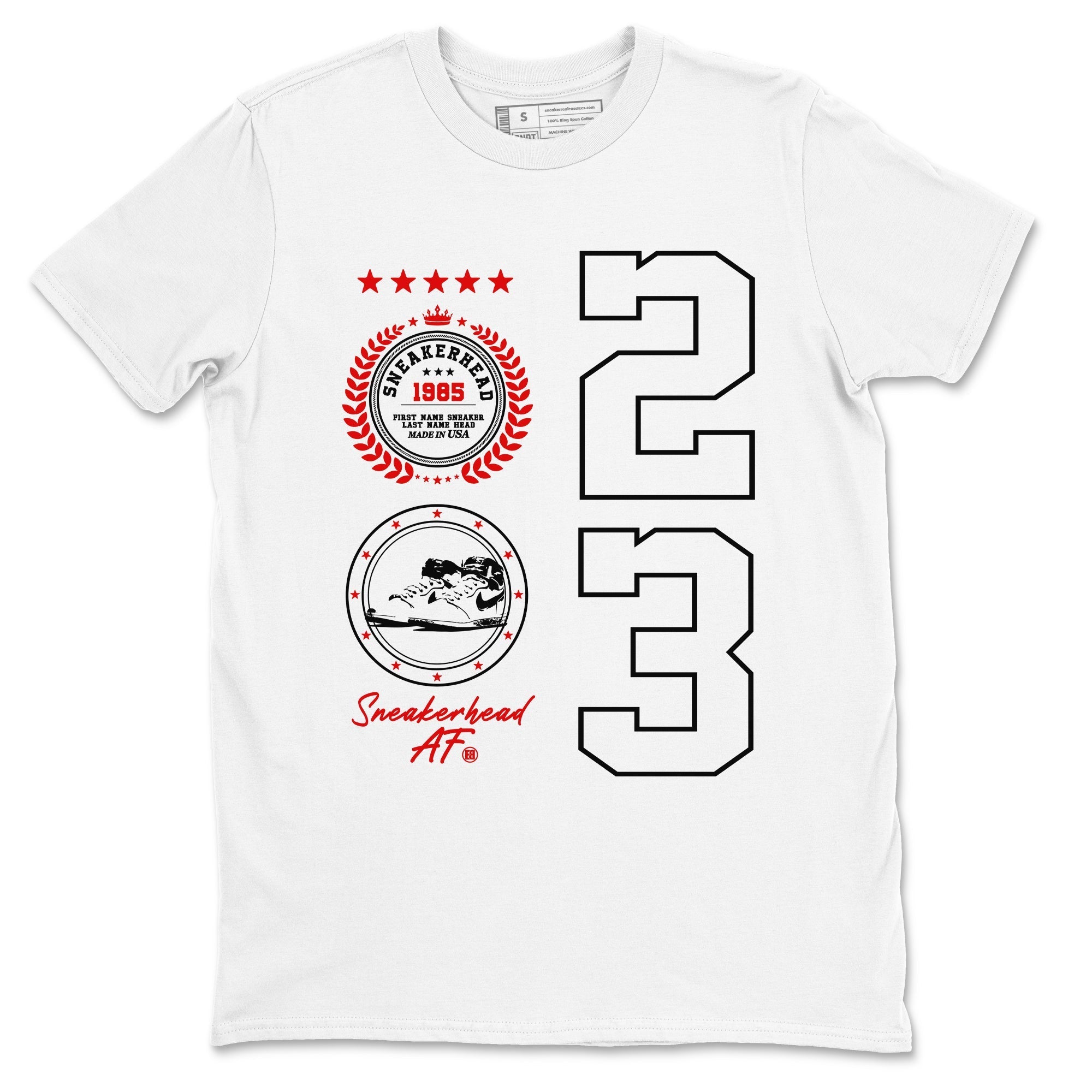 snkmatch Emblem snkmatch Tees - Air Jordan 1 Black Toe Reimagined
