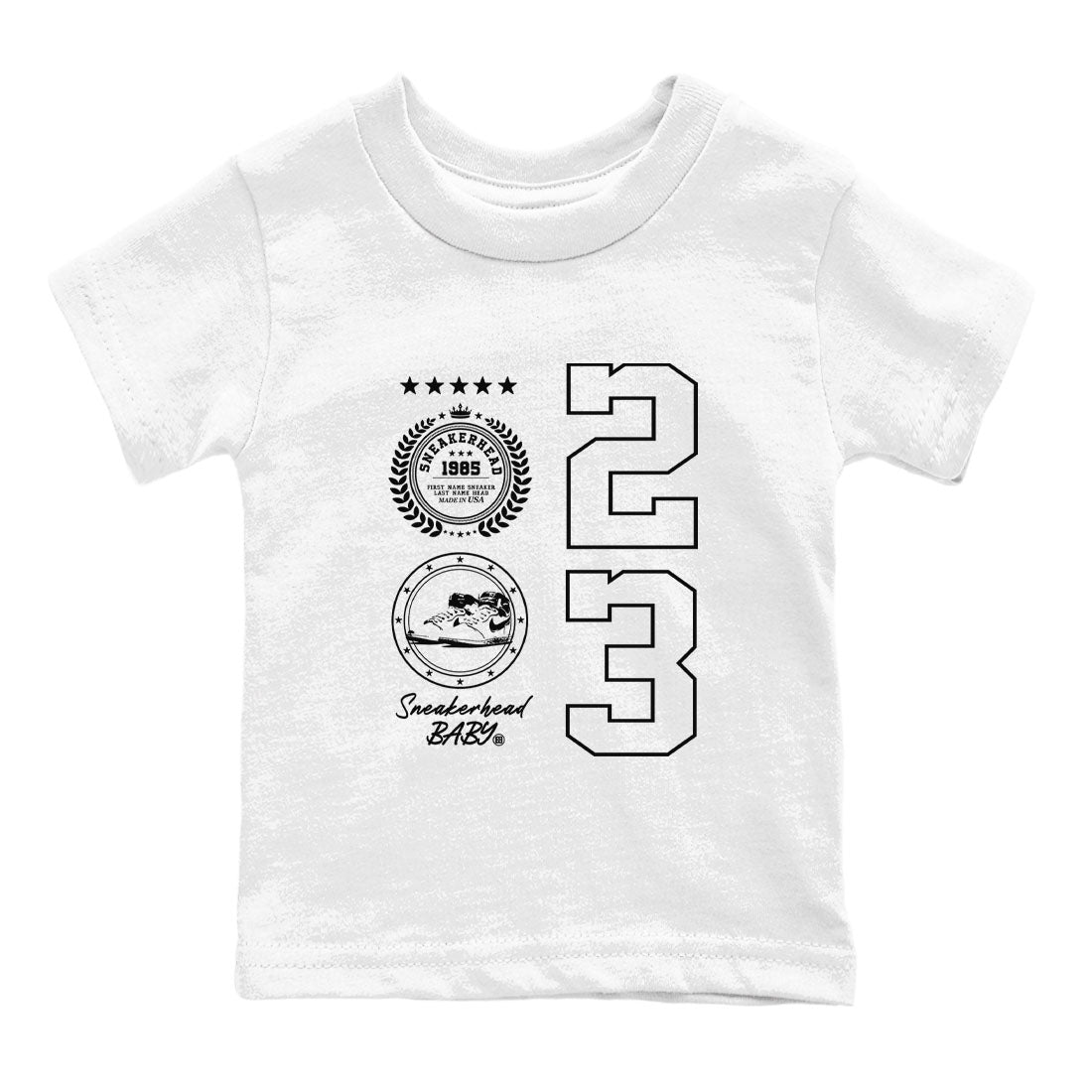 snkmatch Emblem snkmatch Tees Kids - Air Jordan 1 Black White
