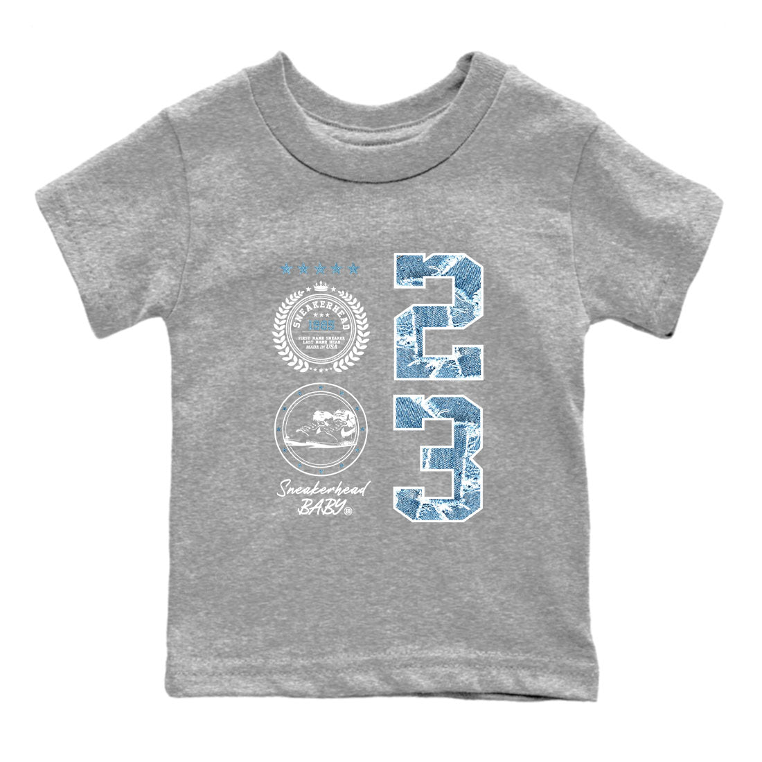 snkmatch Emblem snkmatch Tees Kids - Air Jordan 1 Denim 2024