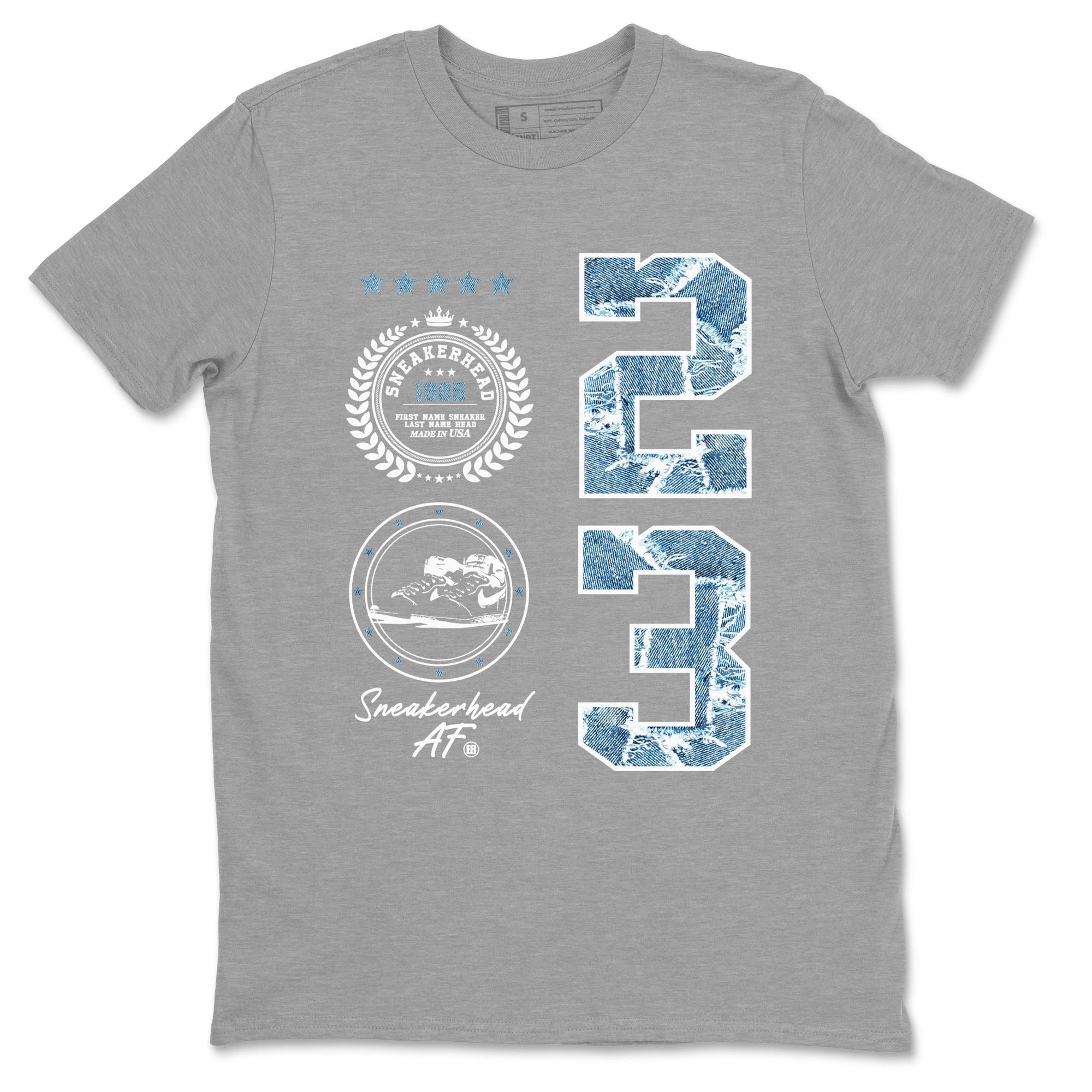 snkmatch Emblem snkmatch Tees - Air Jordan 1 Denim 2024