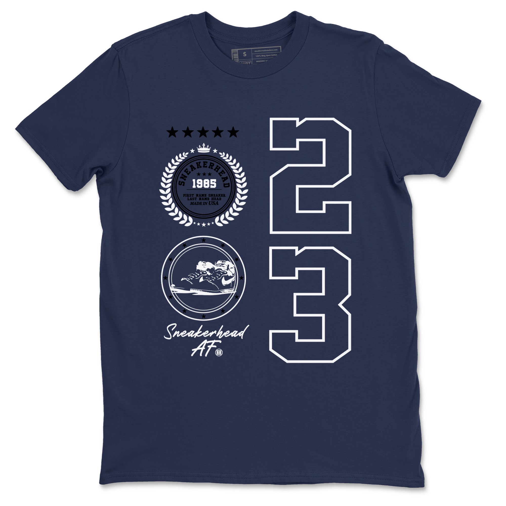 snkmatch Emblem snkmatch Tees - Air Jordan 1 Midnight Navy