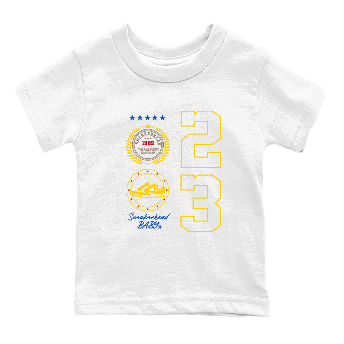 snkmatch Emblem snkmatch Tees Kids - Air Jordan 1 Travis Scott Canary