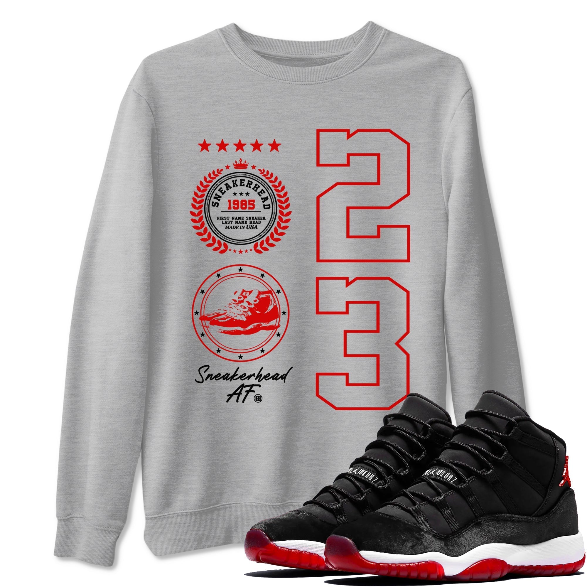 snkmatch Emblem snkmatch Tees - Air Jordan 11 Bred Velvet