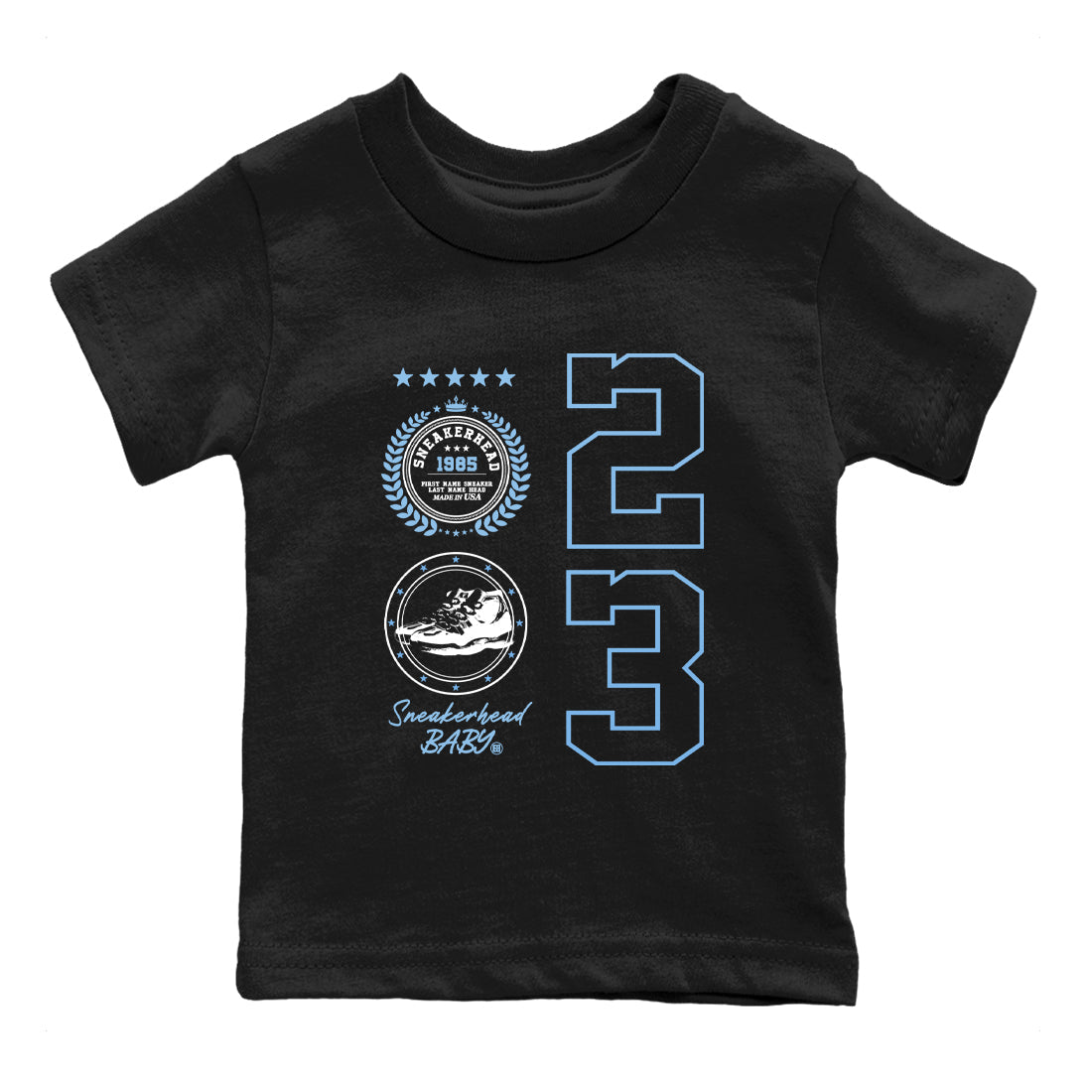 snkmatch Emblem snkmatch Tees Kids - Air Jordan 11 Legend Blue