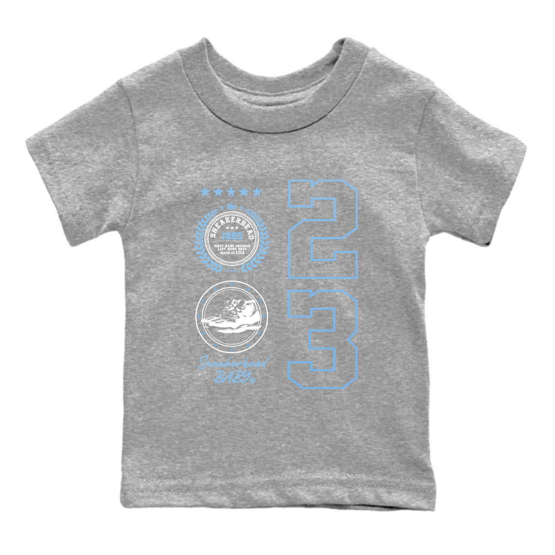 snkmatch Emblem snkmatch Tees Kids - Air Jordan 11 Legend Blue