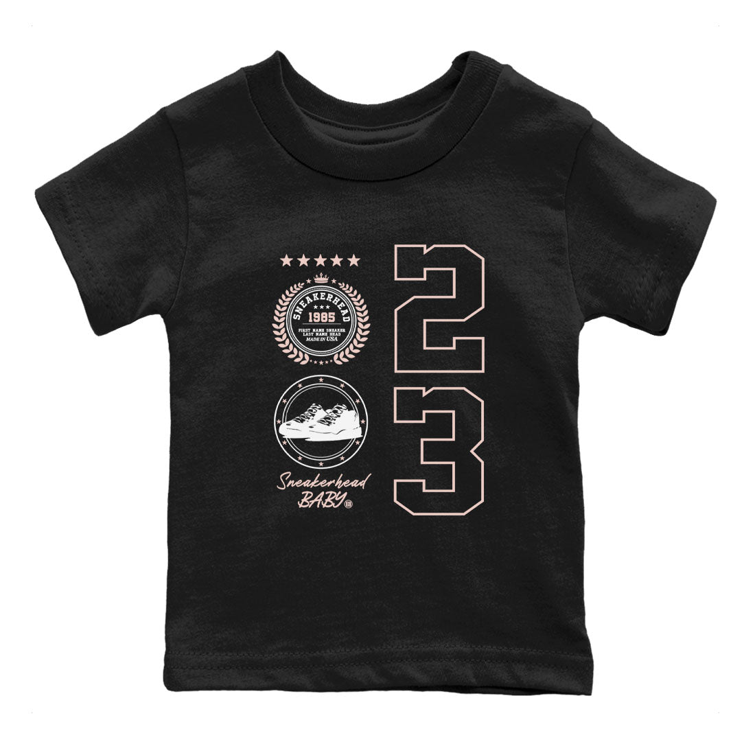 snkmatch Emblem snkmatch Tees Kids - Air Jordan 11 Legend Pink