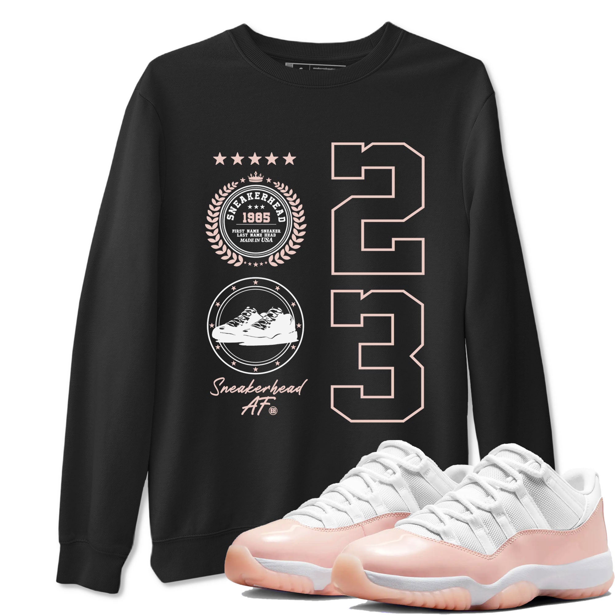 snkmatch Emblem snkmatch Tees - Air Jordan 11 Legend Pink