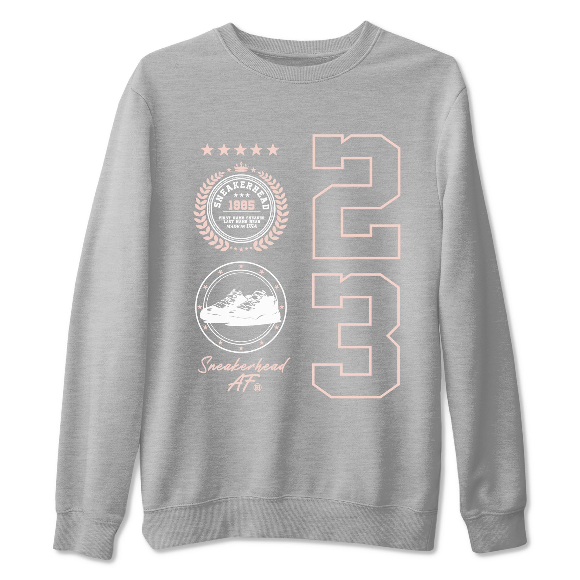 snkmatch Emblem snkmatch Tees - Air Jordan 11 Legend Pink
