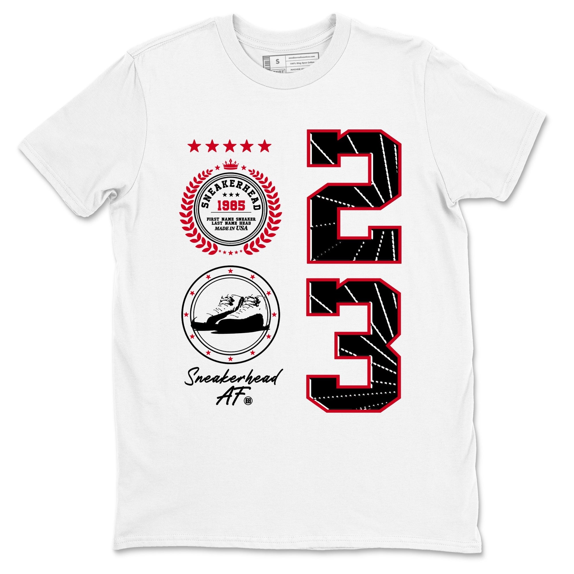 snkmatch Emblem snkmatch Tees - Air Jordan 12 Flu Game